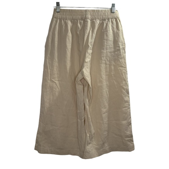 Vero Moda NWT - Culotte Pants in Cream High Waisted Wide Leg Size Small - Picture 3 of 3
